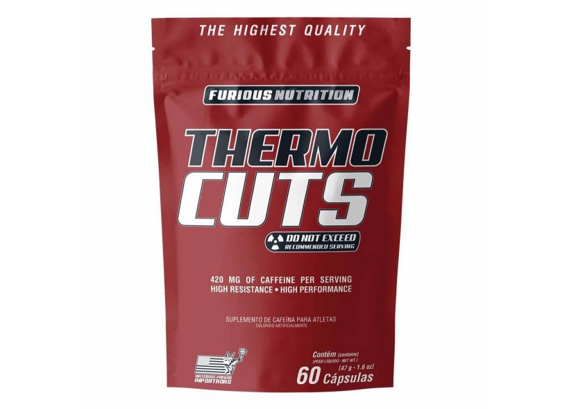 Thermogênico Thermo Cuts Refil 60 Cps Furious Nutrition com o Melhor ...