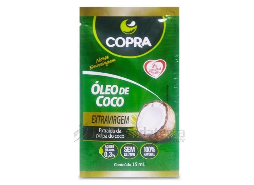 Inativação Comercial-Oleo De Coco Copra  Extra Virgem Sache 15Ml