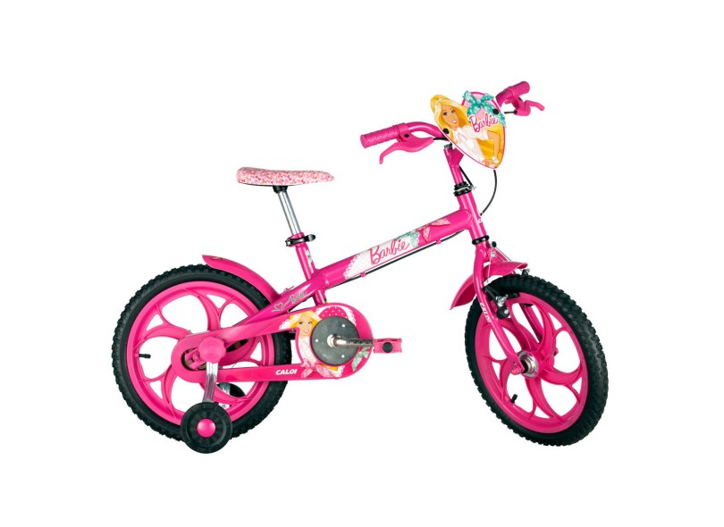 Bicicleta Caloi Aro 16 Barbie Linha 2015