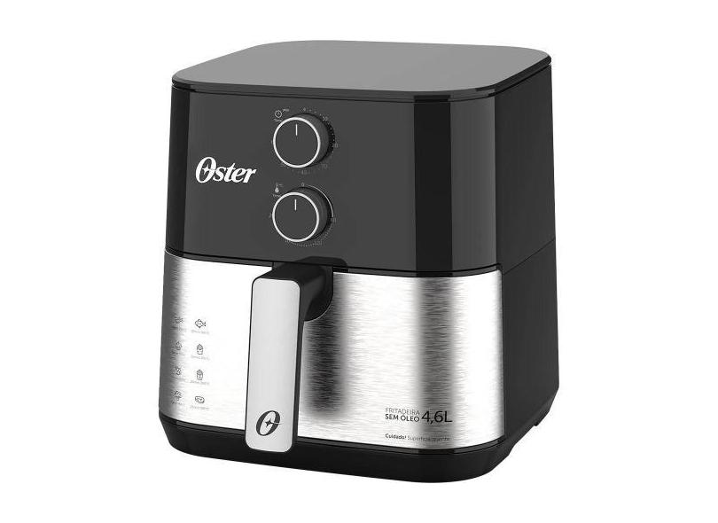 Air Fryer Fritadeira Elétrica 127V Oster Antiaderente Capacidade 4,6 L