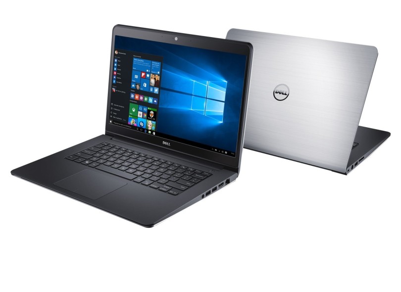 Notebook Dell Inspiron 5000 Intel Core i7 5500U 8 GB de RAM HD 1 TB Híbrido SSD 8 GB LED 14 " Radeon HD R7 M265 Windows 10 i14-5448-C30