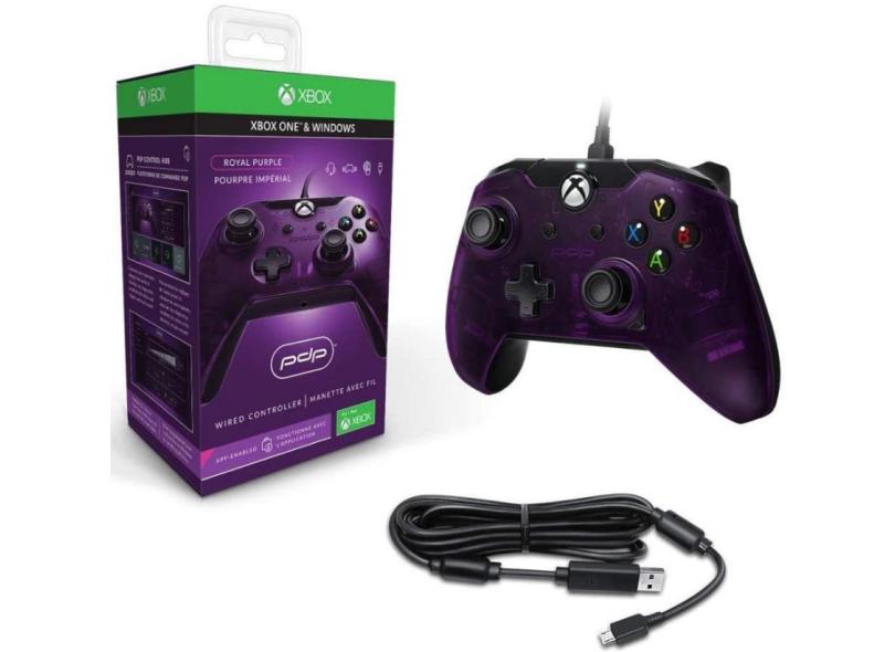 Controle Xbox One PC Royal Purple - PDP