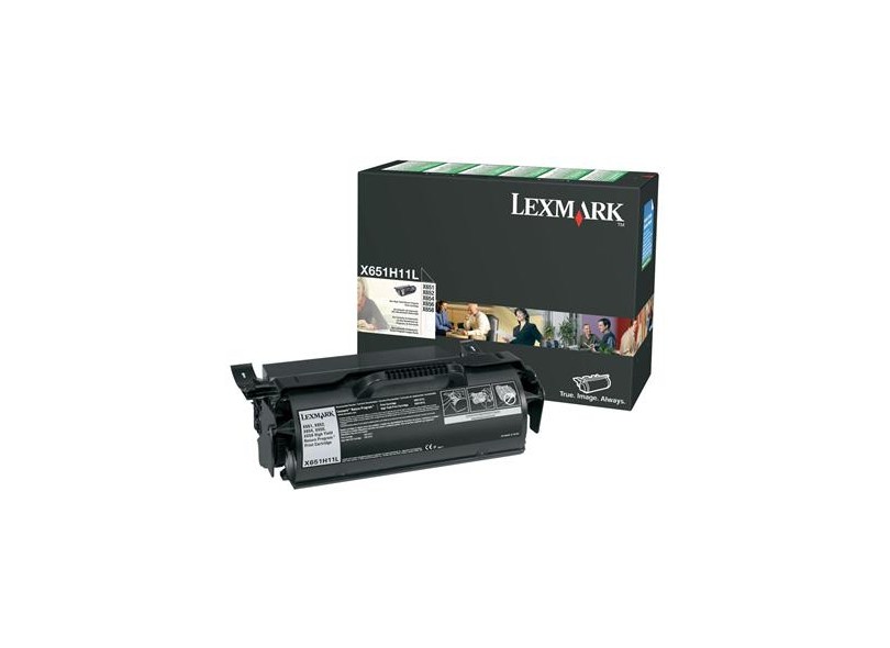 Toner Preto Lexmark X651H11L