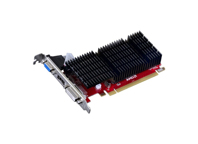 Placa de Video ATI Radeon HD 5450 1 GB DDR3 64 Bits PCYes PS54506401D3LP