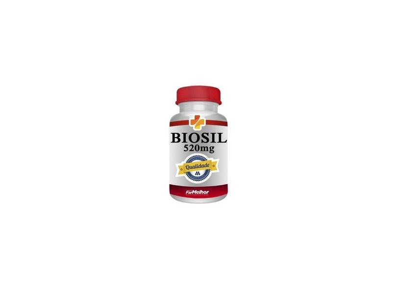 Biosil 520mg 90 Cápsulas - Original - Cabelo Pele E Unha com o Melhor ...