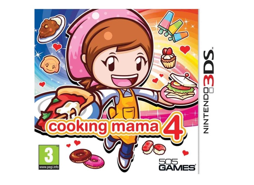 Jogo Cooking Mama 4 505 Games Nintendo 3DS