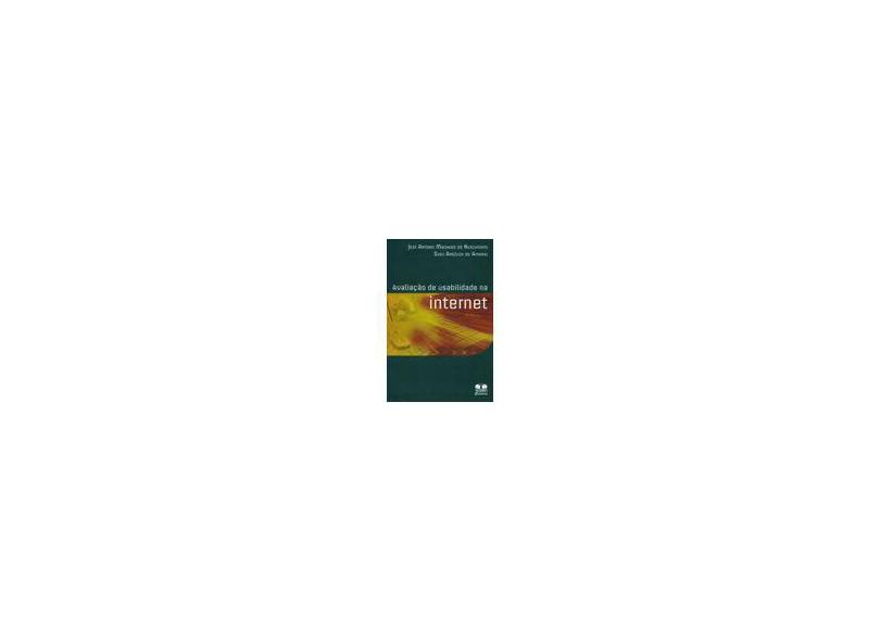 Avaliação de Usabilidade na Internet - Nascimento, José Antonio Machado Do; Amaral, Sueli Angelica Do - 9788570629302