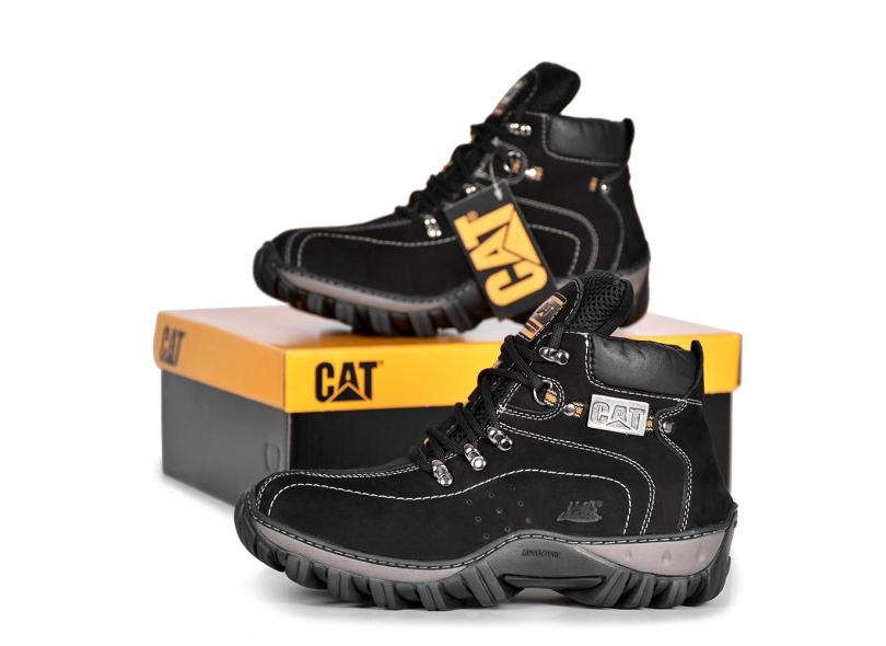 Bota Caterpillar Original Masculina Couro