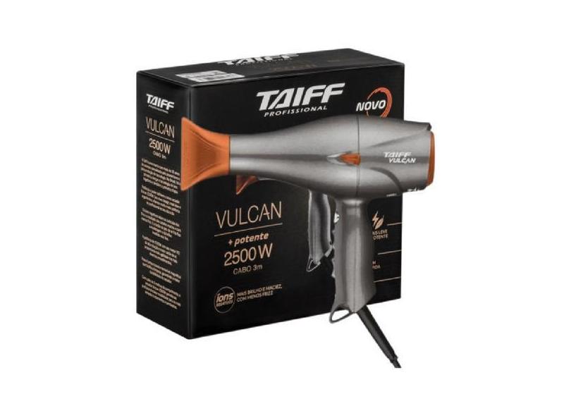 Taiff Secador De Cabelo Vulcan 2500w - 220v Secador De Cabelo Vulcan 2500W - 127V