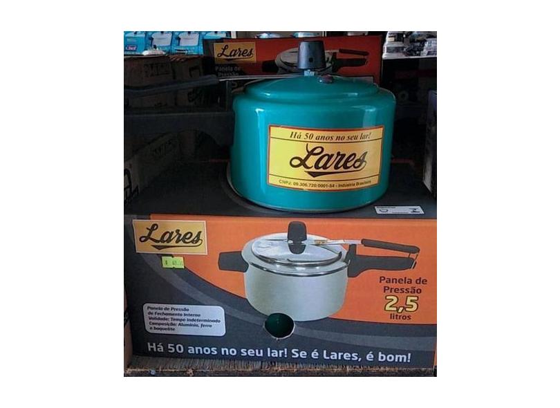 Panela De Pressao 2,5L Lares
