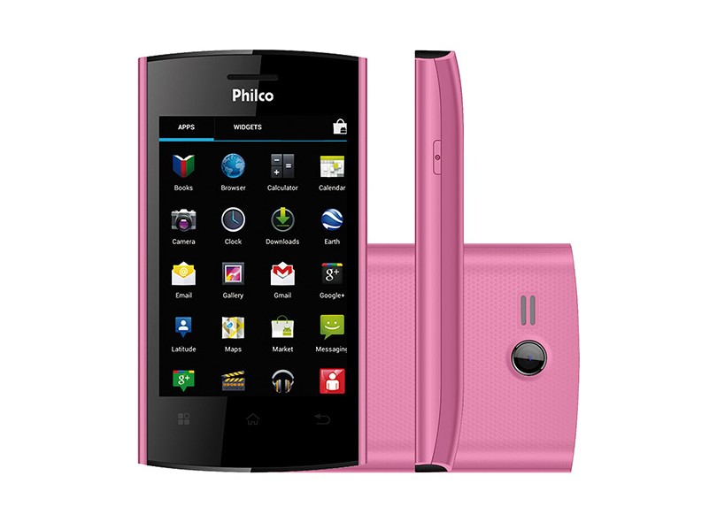 Smartphone Philco 350 Câmera 2 Chips Android 4.0 (Ice Cream Sandwich) Wi-Fi