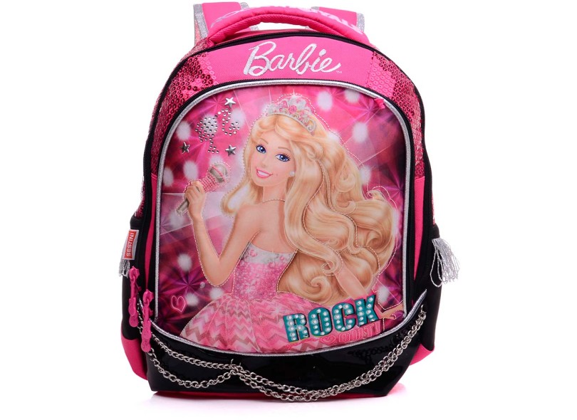 Mochila Escolar Sestini Barbie Rock'n Royals 64346 M