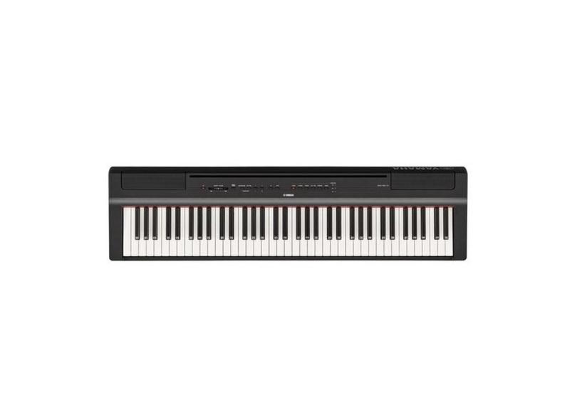 Piano Digital 6/8 Yamaha P-121-b C/fonte Preto Shop Guitar Premium