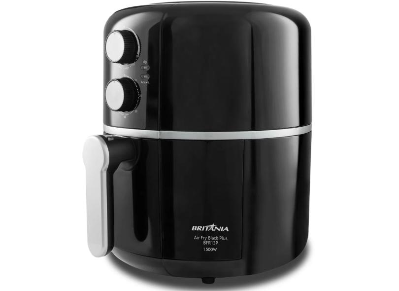 Fritadeira Elétrica Sem óleo Britânia Black Plus BFR13P 3.5 l