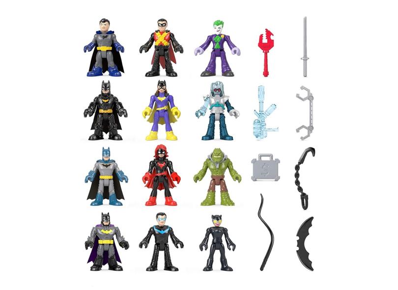 Imaginext dc Batman Super Friends Gotham City - Figuras Surpresas