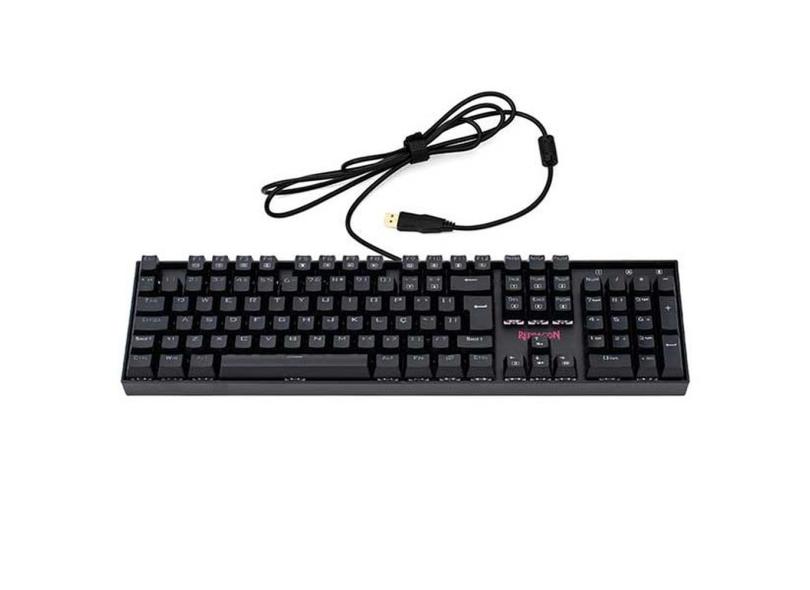 Teclado Gamer Redragon Mitra Antighost K551 Rgb Switch Blue