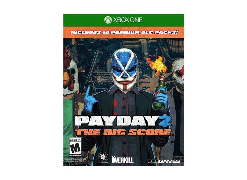 Jogo Payday 2 The Big Score Xbox One 505 Games
