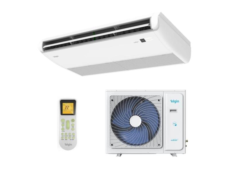 Ar Condicionado Inverter Elgin Piso Teto 48000 Btus Frio 220v Plus R-32