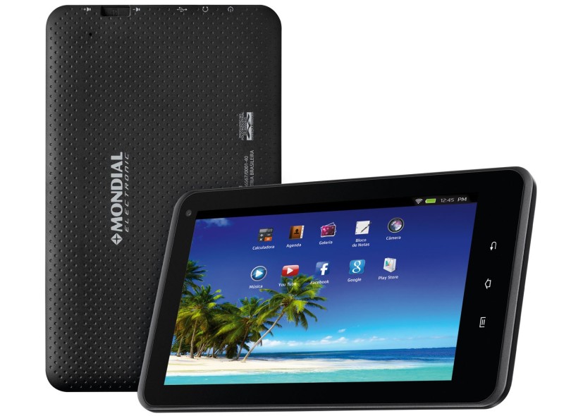 Tablet Mondial 8.0 GB LCD 7 " Android 4.4 (Kit Kat) TB-07
