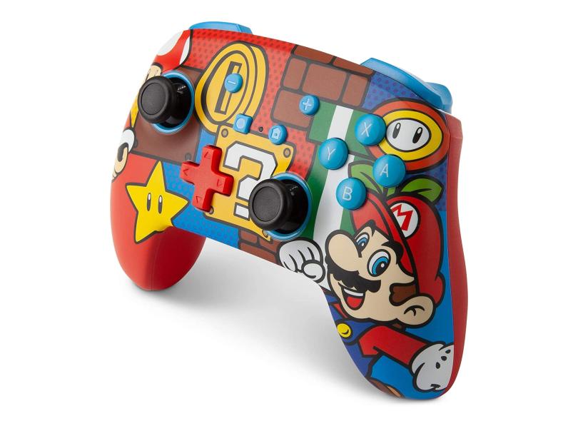 Controle Nintendo Switch sem Fio Mario Pop - Power A