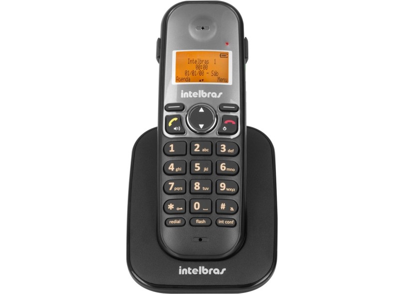 Telefone sem Fio Intelbras com 4 Ramais TS5120 + 4