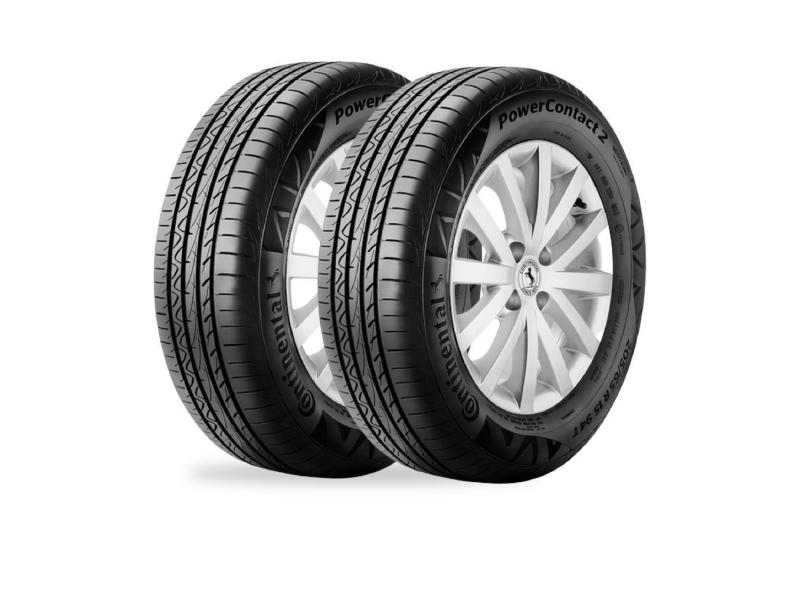 Pneu Aro 15 Continental PowerContact 2 195/65r15 91H - 2 unidades