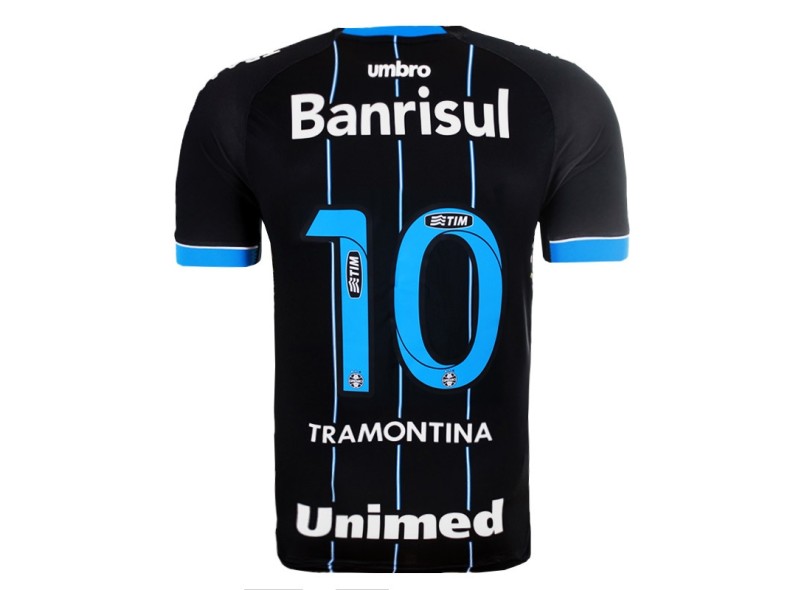 Camisa Torcedor infantil Grêmio IV 2015 com número Umbro