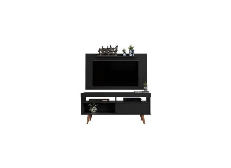 Rack com Painel Retrô Samba 1,36cm em Promoção é no Banco PAN