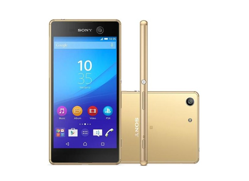 Smartphone Sony Xperia M5 E5643 2 Chips 16GB Android 5.0 (Lollipop) 3G 4G Wi-Fi