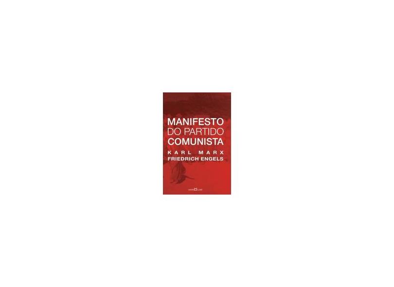Manifesto do Partido Comunista - Karl Marx E Friedrich Engels - 9788544000083