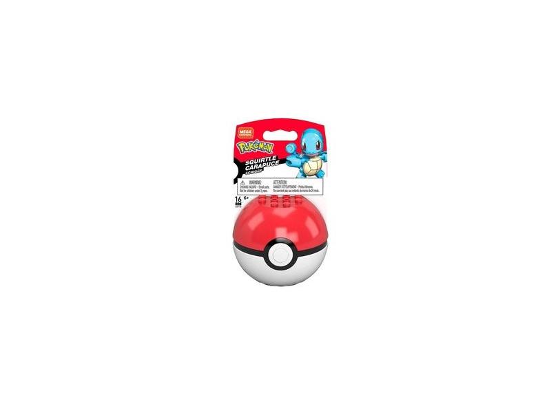 Brinquedo Pokemon - Mega Construx Pokebola + Pokemon em Promoção