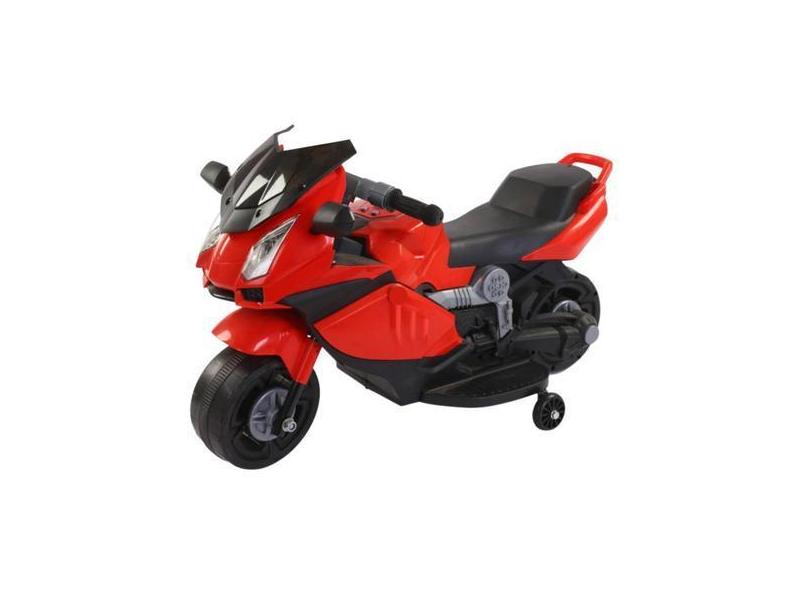 Mini Moto Elétrica Infantil Hayabusa Vermelha Bivolt - Importway