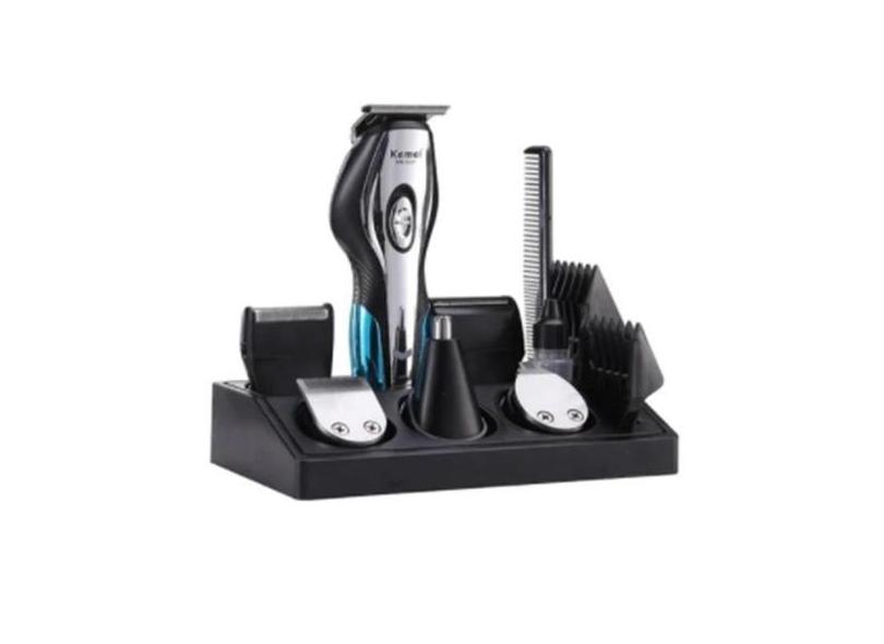 Barbeador Y Cortador De Cabelo Kemei Sem Fio Recarregavel - A.R Varied