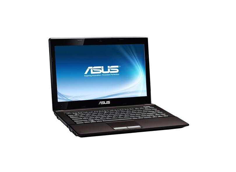 Notebook Asus K43 AMD Dual Core C50 2 GB 320 GB LED 14" Windows 7 Starter Edition