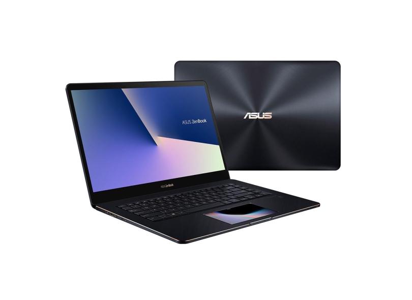 Notebook Asus Zenbook Pro Intel Core i9 8950HK 9ª Geração 16 GB de RAM 1024.0 GB 15.6 " 4K GeForce GTX 1050 Ti Windows 10 UX580GE