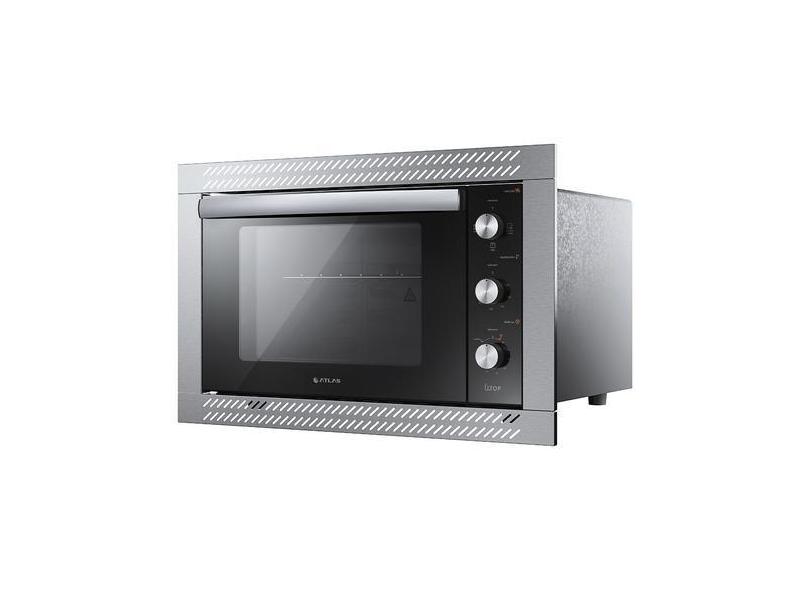 Forno Elétrico De Embutir 44 Litros Atlas U.top Preto 110v U.Top