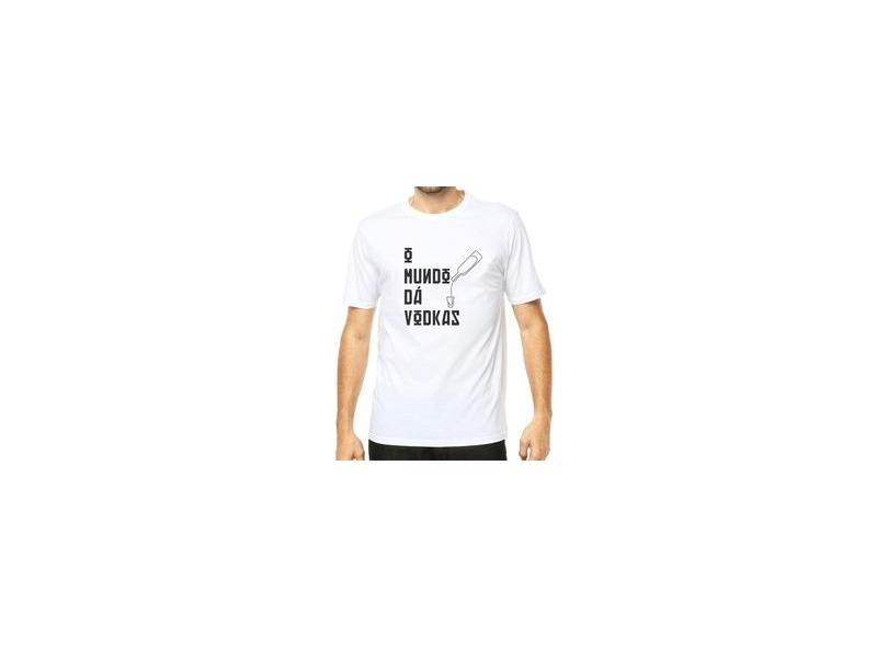 camiseta o mundo da vodkas