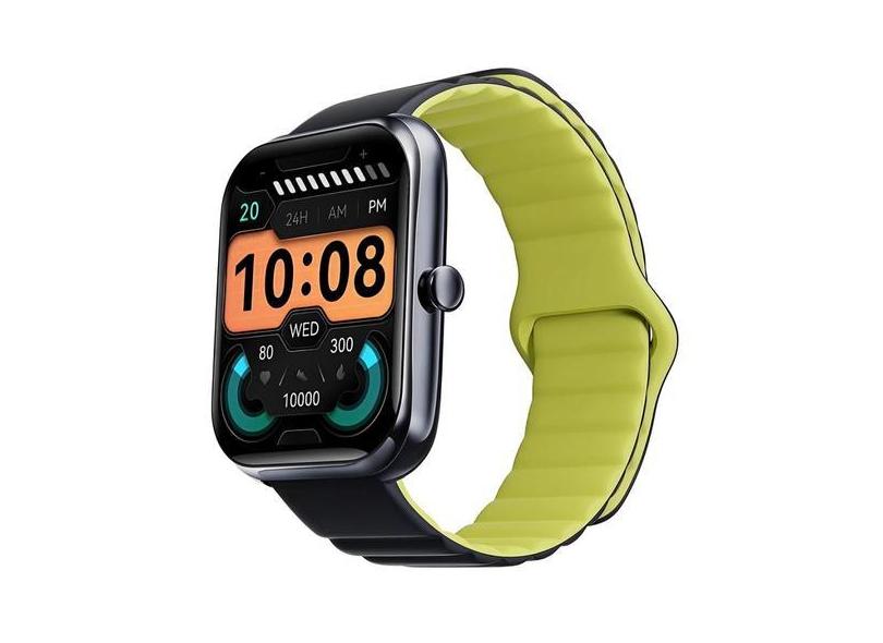 SmartWatch Haylou RS4 MAX Tela HD 1,91 Chamadas Bluetooth, 127 modos e