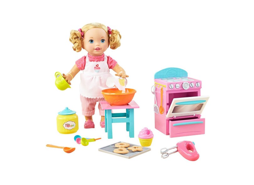 Boneca Little Mommy Pequena Chef Mattel