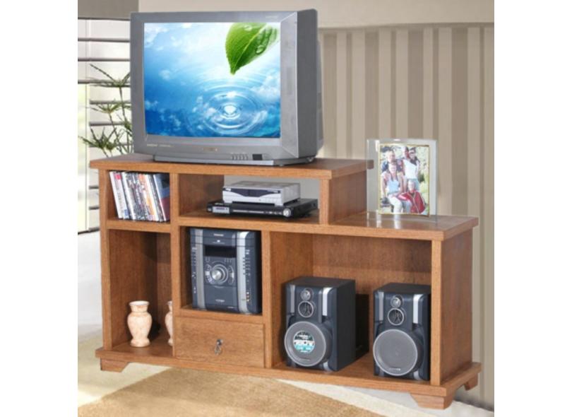 Rack Dubai para TV até 32 Polegadas VL Móveis Madeira Maciça CestaPlus