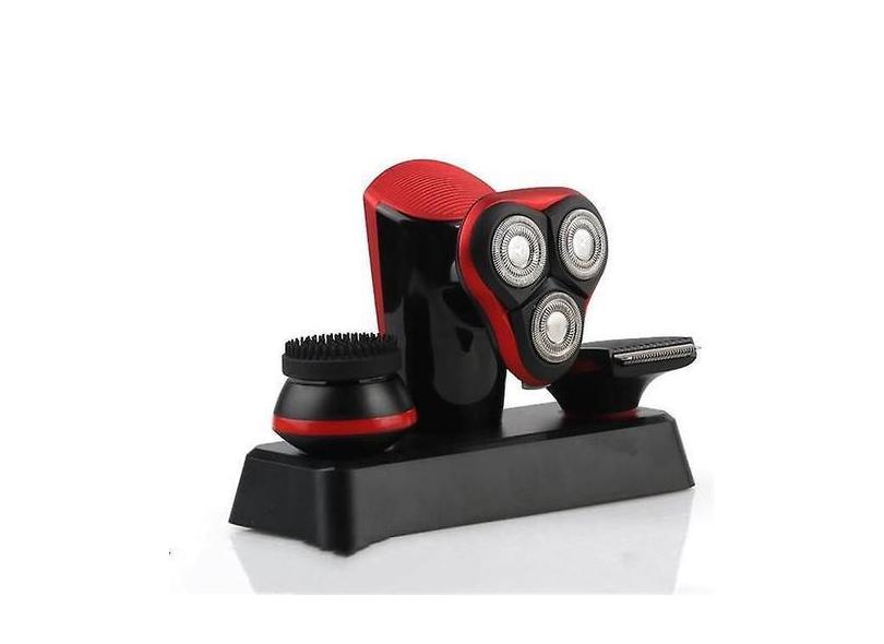 Barbeador elétrico de cabeça careca, aparador de barba 3d, h - Wokex