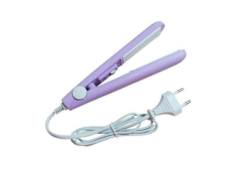 Mini Chapinha Prancha Cabelo Bivolt Viagem - CORREIAECOM, Bivolt