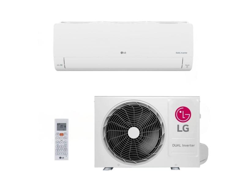 Ar-Condicionado Split HW LG Dual Inverter Voice +AI 18.000 BTUs R-32 Quente/Frio 220V