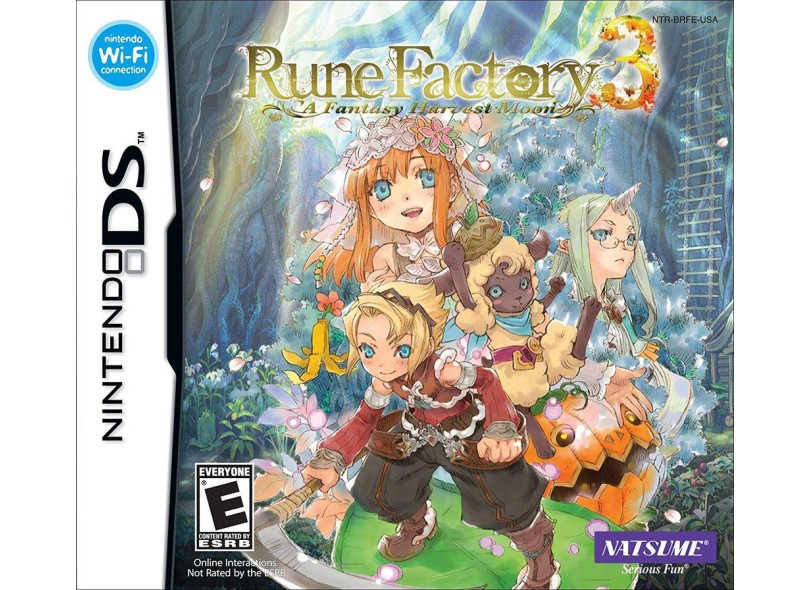 Jogo Rune Factory 3: A Fantasy Harvest Moon Natsume Nintendo DS