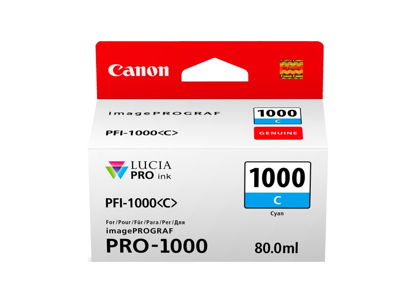 Cartucho Ciano Canon PFI-1000C