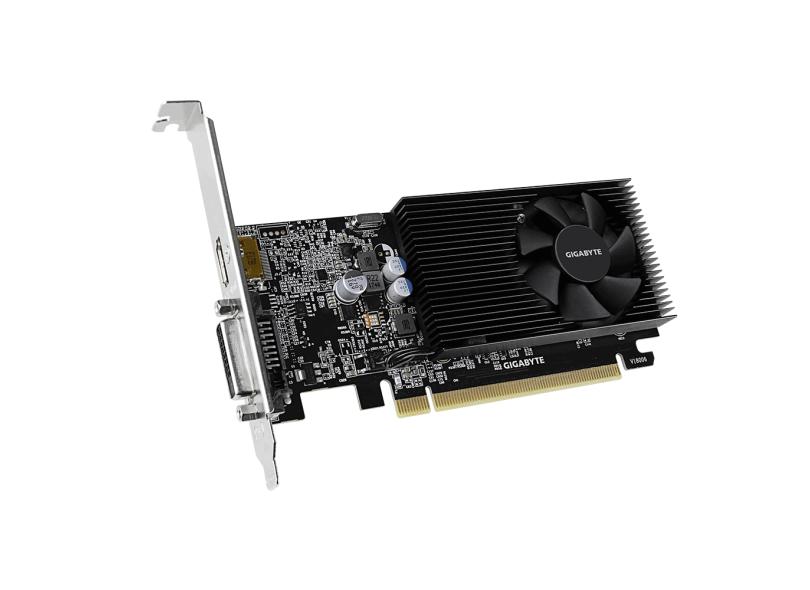 Placa de Video NVIDIA GeForce GT 1030 2 GB SDDR4 64 Bits Gigabyte GV-N1030D4-2GL