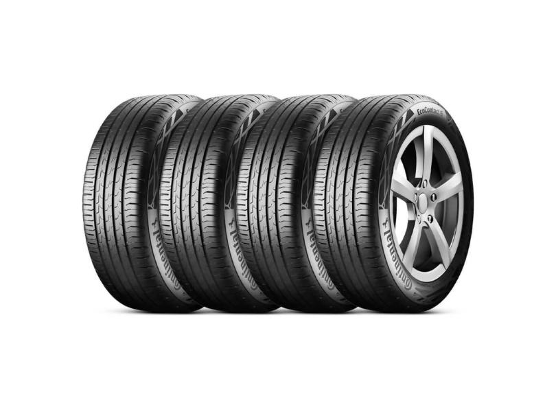 Kit 4 Pneu Continental Aro 15 185/60r15 88h Xl Ecocontact 6