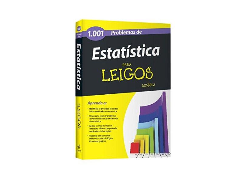 1.001 Problemas de Estatística Para Leigos - Vários Autores - 9788550800110