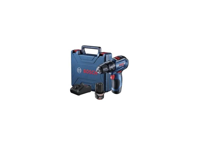 Gsb 12V 30 Bosch Furadeira / Parafusadeira + 2 Baterias + Maleta