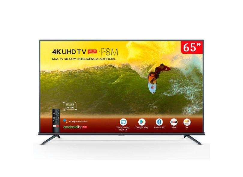 Smart TV TV LED 65 " TCL 4K Netflix 65P8M 3 HDMI